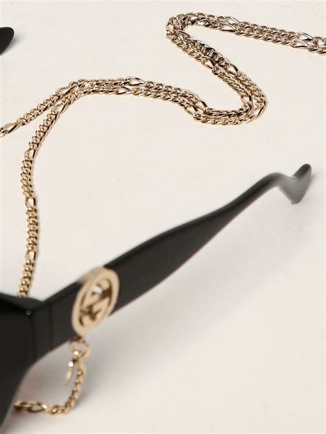 gucci glasses chain|authentic Gucci sunglasses brand new.